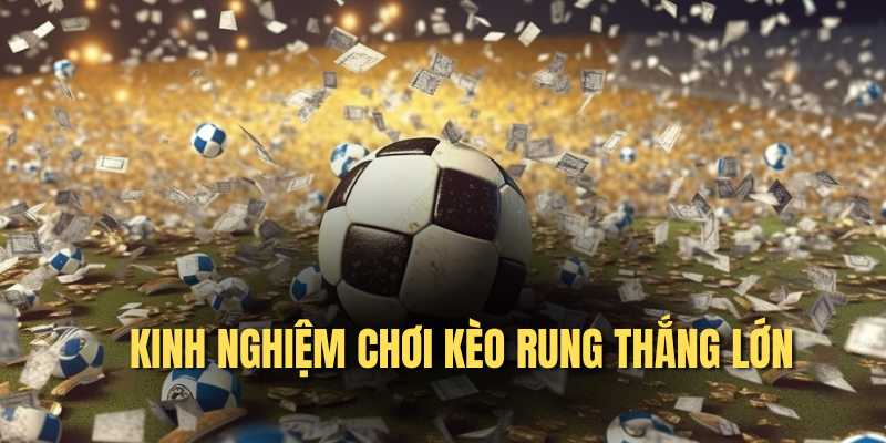 Kinh nghiệm luôn là điều quan trọng trong khi chơi kèo rung